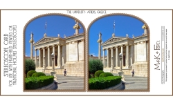 Athens Stereoscope Card